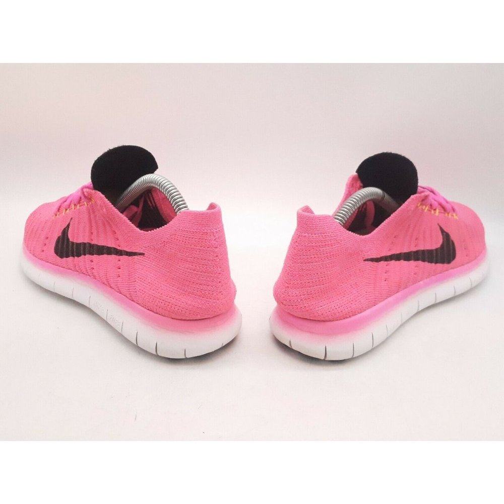 NIKE Womens Free Flyknit Running Shoes US 8 M Pink_7